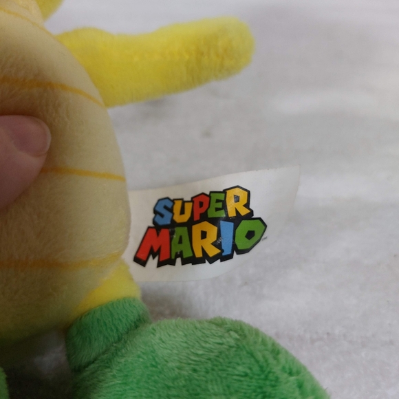 Super Mario Nintendo Koopa Troopa Turtle 8" Plush 2019 Stuffed Animal Yellow - Picture 2 of 5